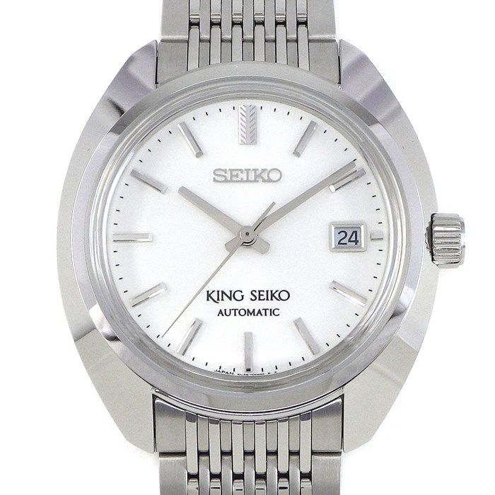 セイコー SEIKO 腕時計 キングセイコー SDKA017/6L35-00J0 デイト シルバー文字盤 SS メカニカル 自動巻き 【箱・保付き】 【中古】