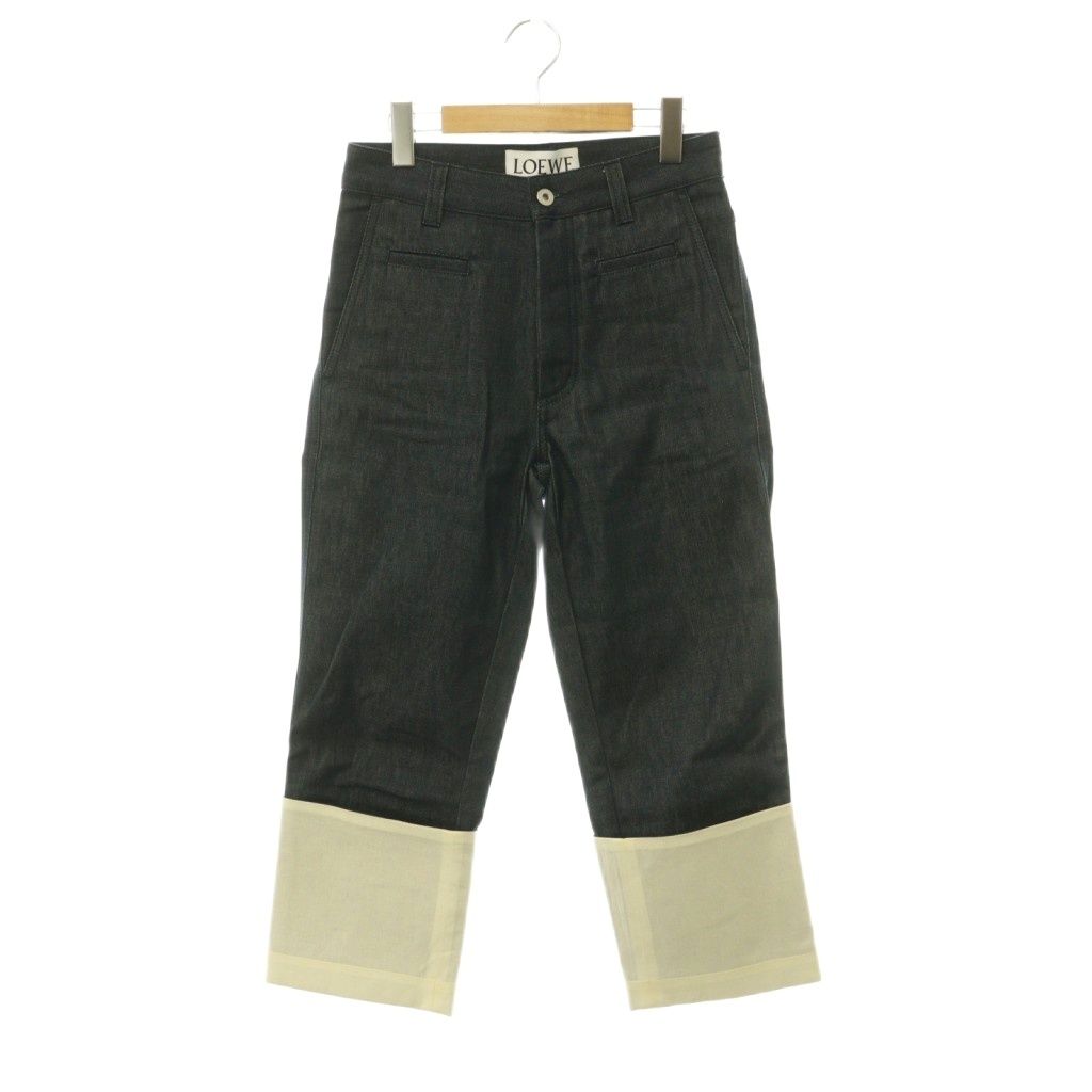 ロエベ LOEWE S359Y11XAT Fisherman Denim Jeans デニム パンツジーンズ ボタンフライ 32 インディゴ /HK ■OS