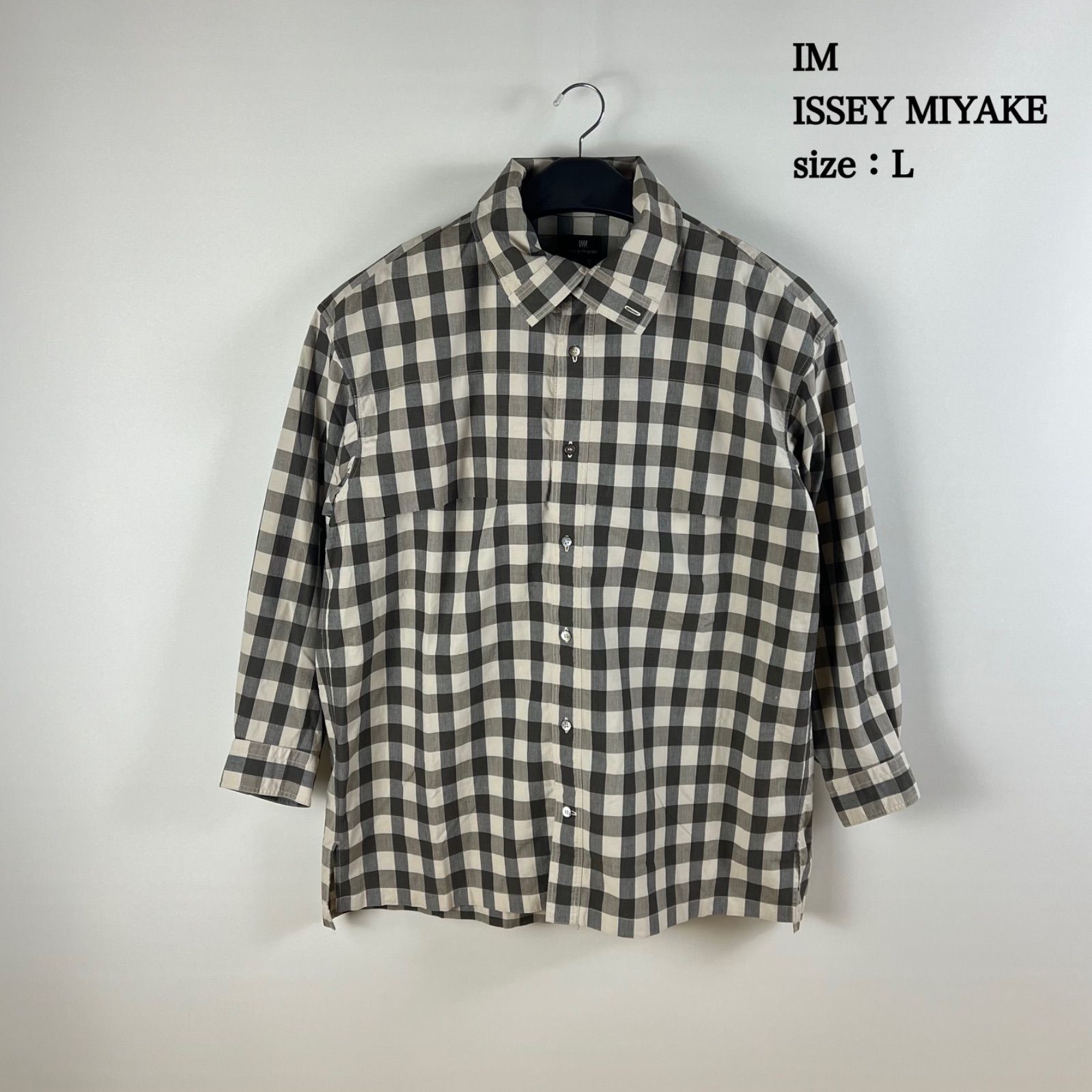90s 希少 ISSEY MIYAKE 銀タグ レーヨン シャツ ブラウス - メルカリ 
