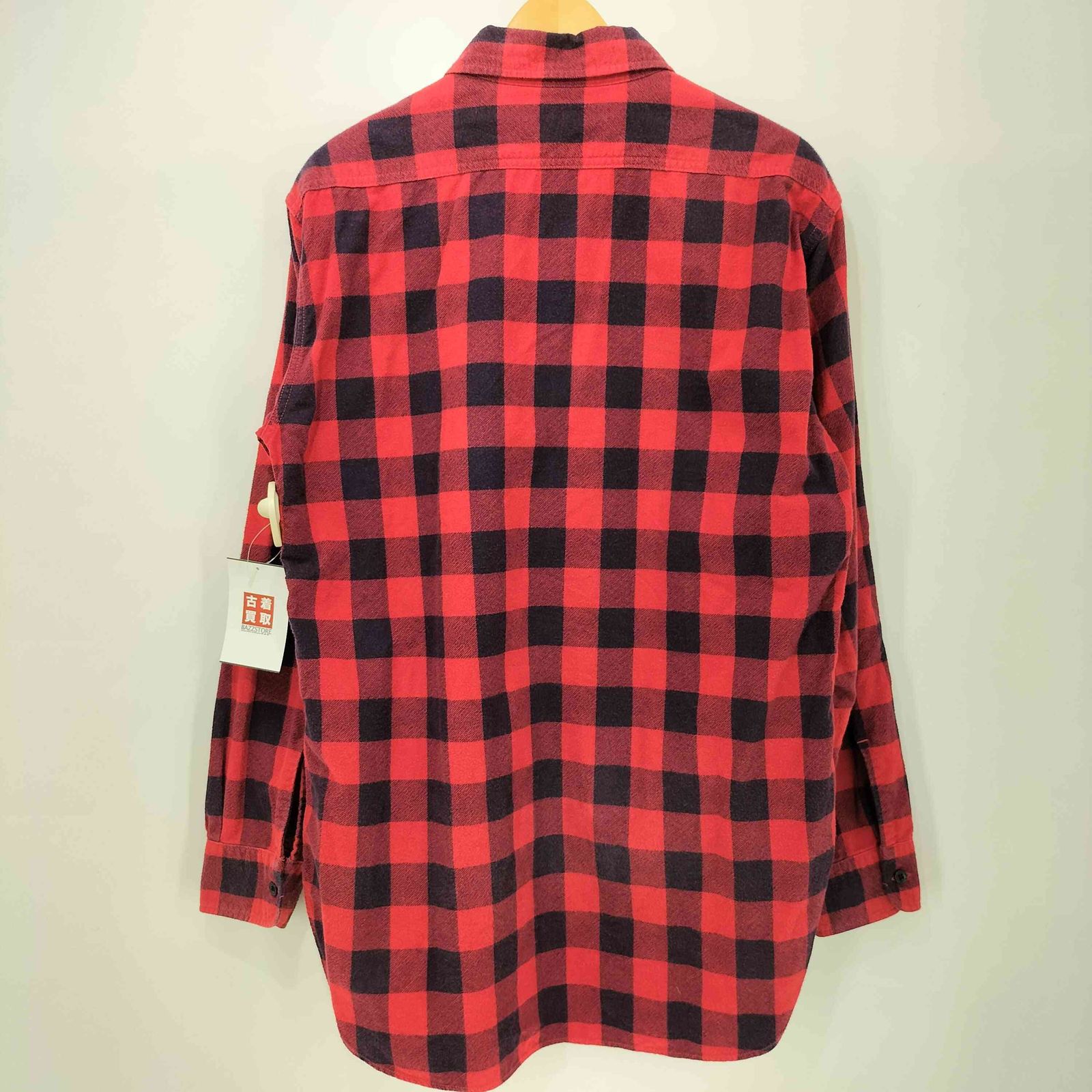 アンユーズド UNUSED Red Check US1042 L/S Shirt チェック柄 ロング