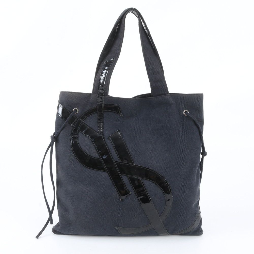 YSL イヴサンローラン リヴゴーシュ カハラ トート レザー トートバッグ 肩掛け ショルダー ハンド A4 レディース WCE EL5-9【中古】