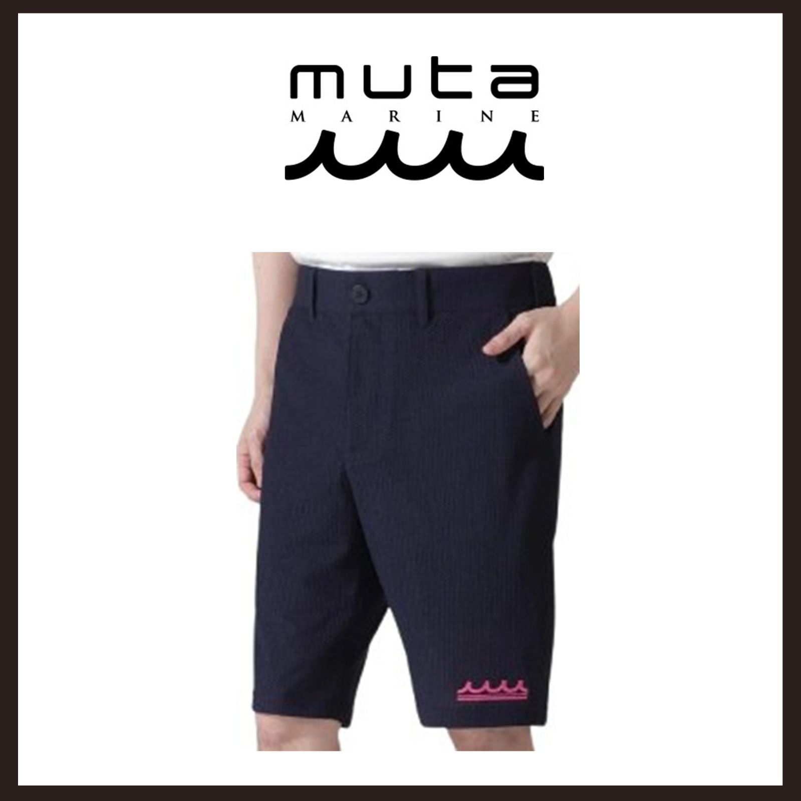 新品未使用 muta MARINE(ムータ マリン) ロイヤルフラッシュ別注 メッシュショーツ XL ネイビー