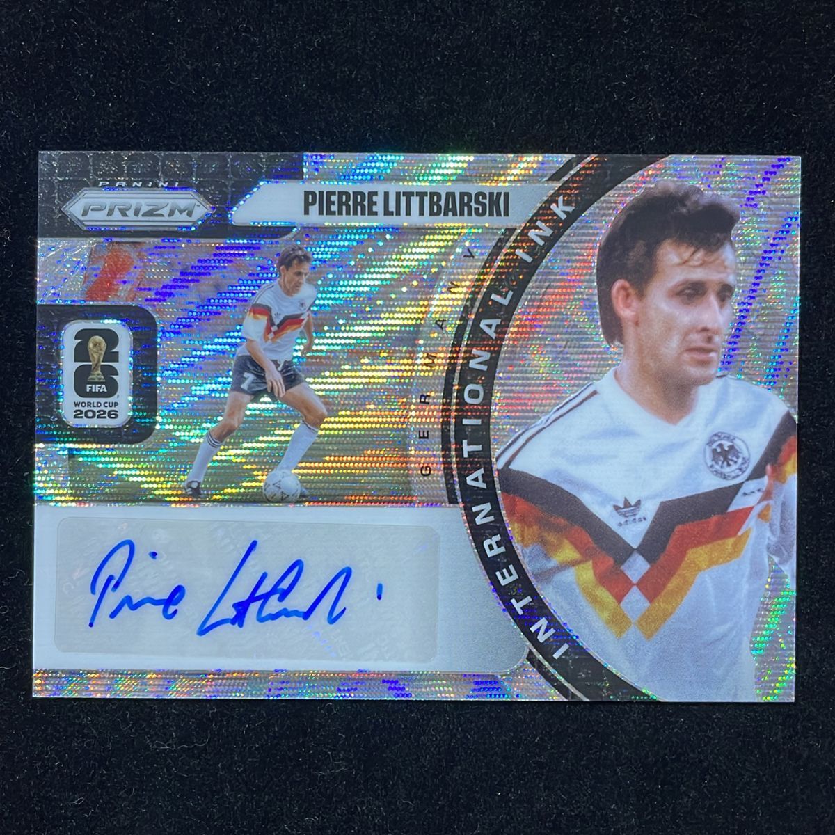 Pierre Littbarski ピエール・リトバルスキー Panini Prizm FIFA World