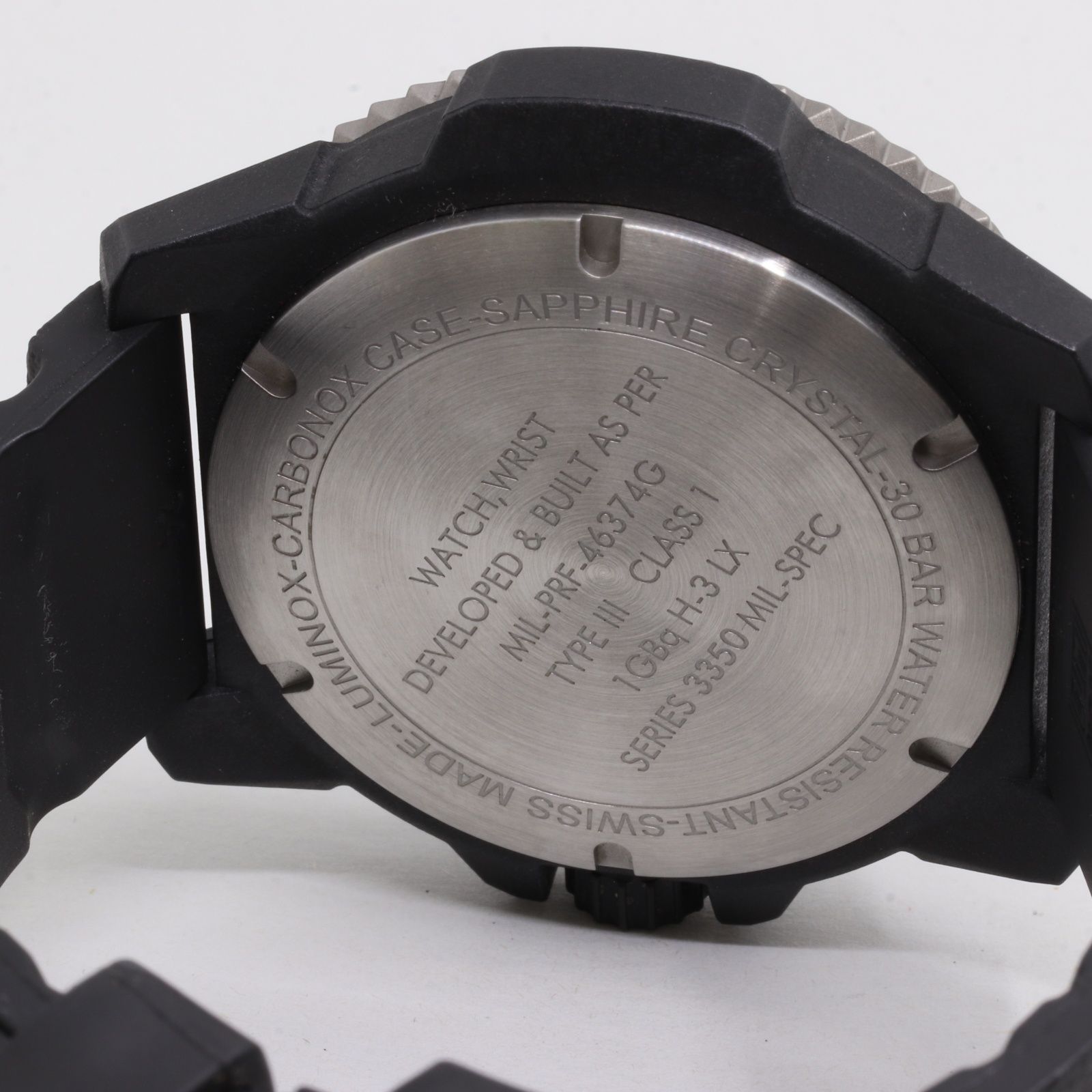 ITB9L7BG0PDU 美品 Luminox ルミノックス MIL-SPEC 3350 SERIES ミル