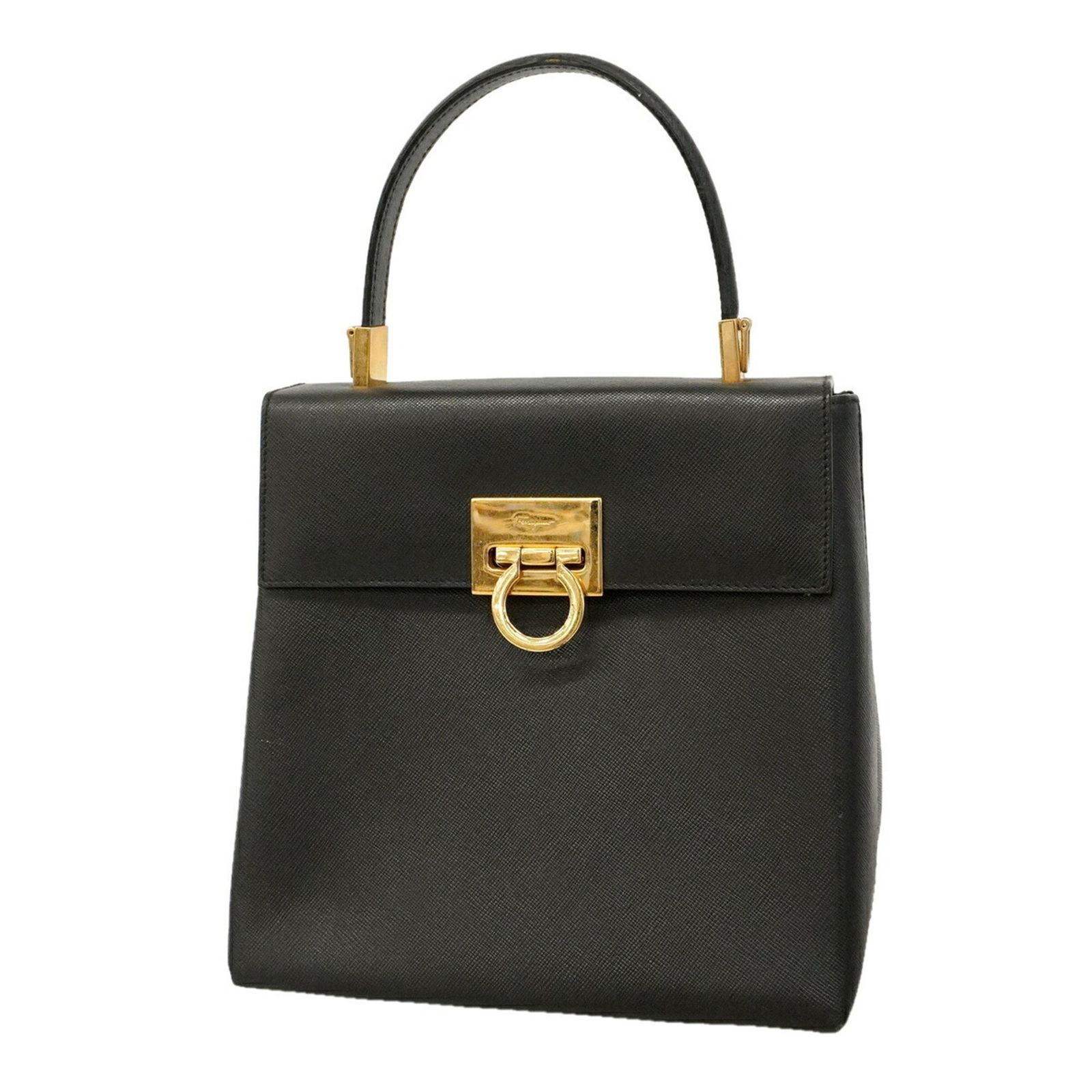 サルヴァトーレ・フェラガモ(Salvatore Ferragamo) サルヴァトーレフェラガモ ハンドバッグ ガンチーニ レザー ブラック レディース P3332996