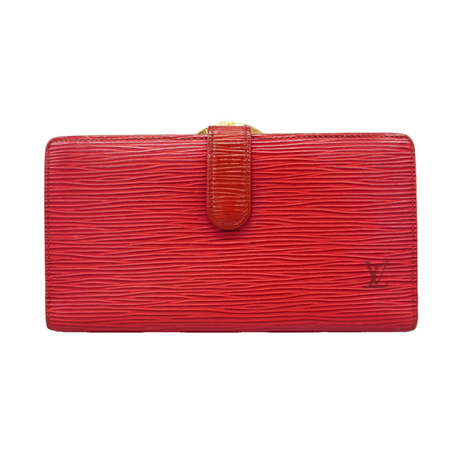 ルイ・ヴィトン(Louis Vuitton) ルイ・ヴィトン 長財布 エピ コンチネンタルヴィエノワ M63257 カスティリアンレッドレディース P3291259