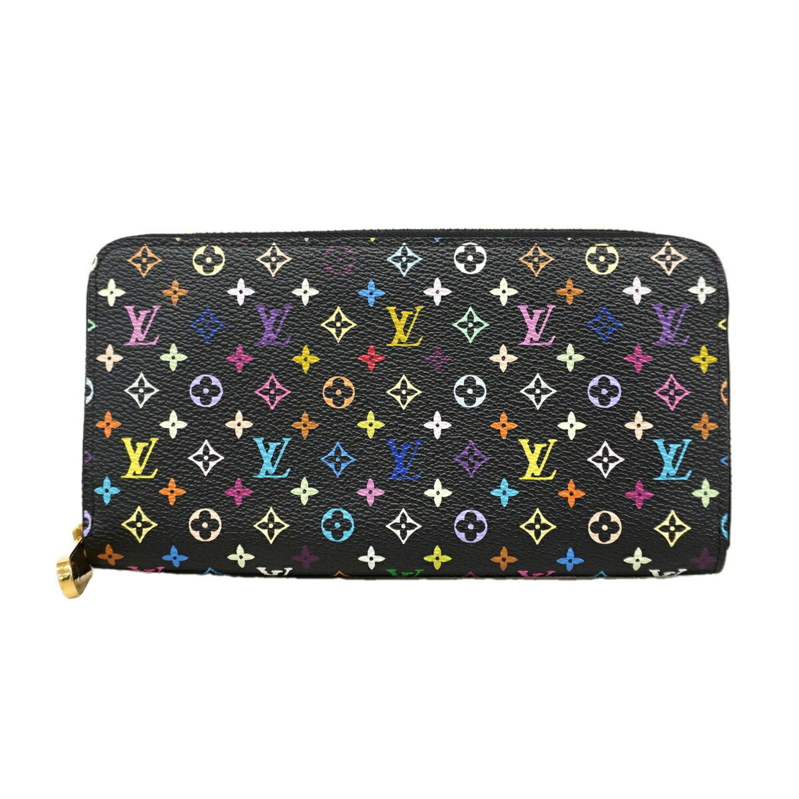 ルイ・ヴィトン(Louis Vuitton) ルイ・ヴィトン 長財布 モノグラム・マルチカラー ジッピーウォレット M60243 ノワール グルナードレディース P3291256