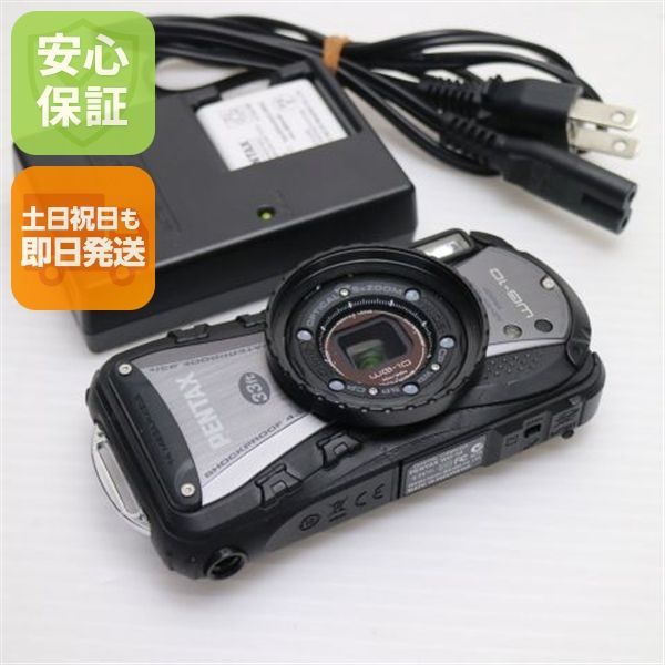 良品中古 WG-10 ブラック 即日発送 デジカメ PENTAX 本体 土日祝発送OK