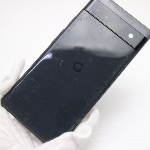 良品中古 SIMフリー Google Pixel 6a チャコール スマホ 白ロム 中古