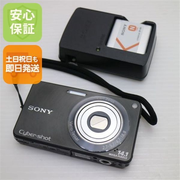 良品中古 Cyber-shot DSC-W350 ブラック 即日発送 SONY デジカメ デジタルカメラ 本体 土日祝発送OK