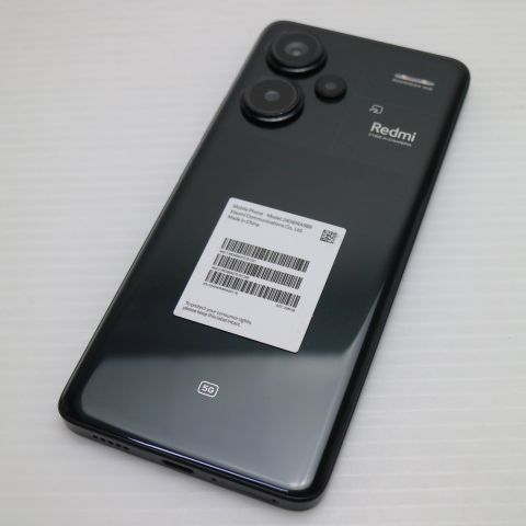 新品同様 SIMフリー Redmi Note 13 Pro+ 5G 8GB 256GB ミッドナイト