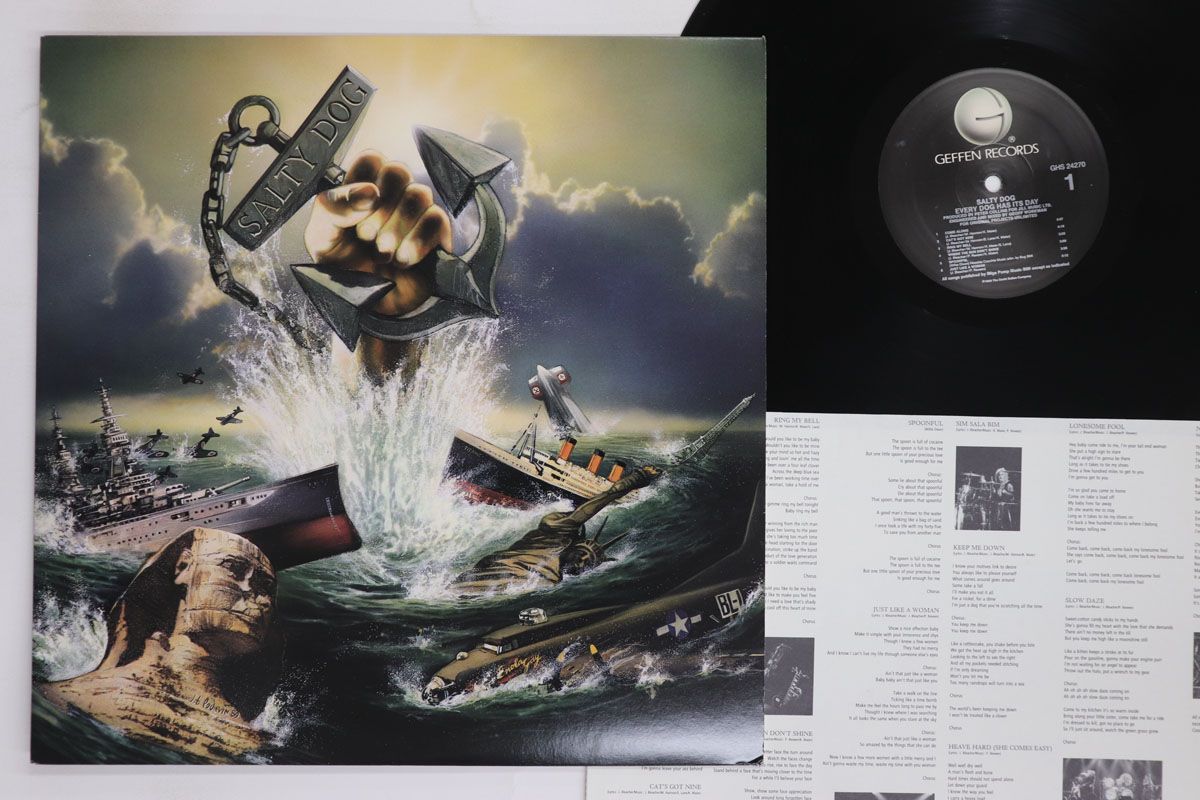 LP Salty Dog Every Dog Has Its Day GHS24270 GEFFEN RECORDS /00260 6,145円