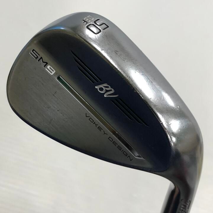 タイトリスト　VOKEY SM9 ツアークローム　50度　BV105　WEDGEフレックス　ウェッジ　中古【最短即日発送】