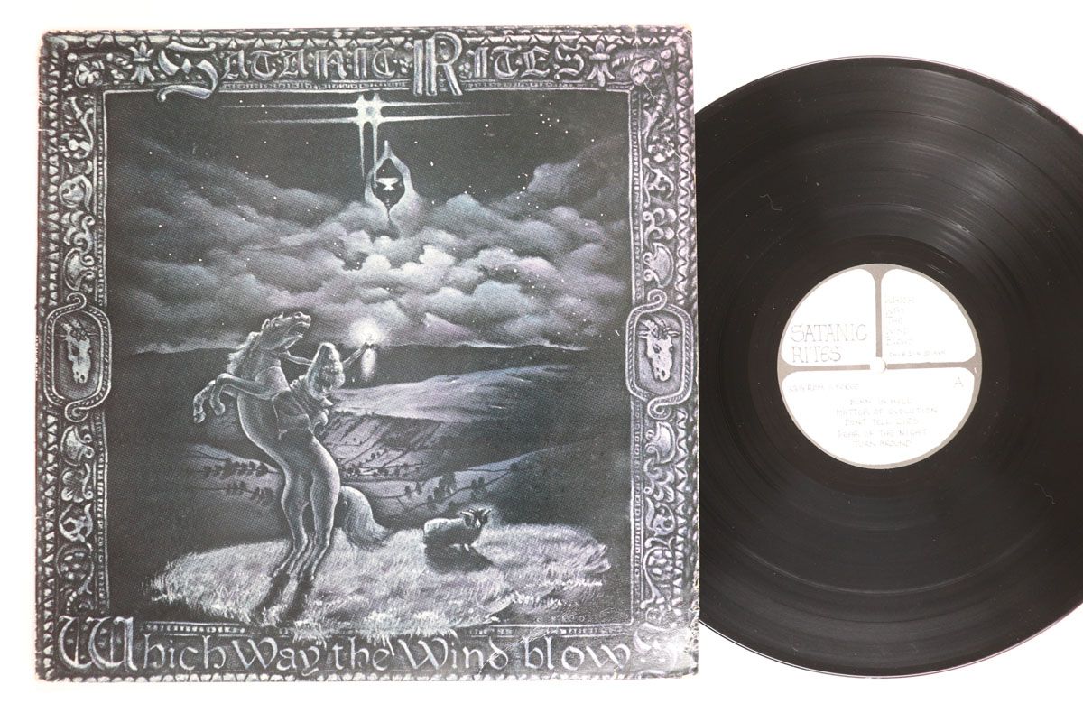 LP Satanic Rites Which Way The Wind Blows CHUB1 CHUB /00260