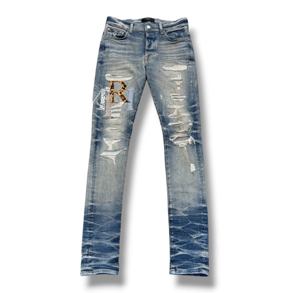 AMIRI パッチデニムパンツ 30サイズ インディゴ 36,400円