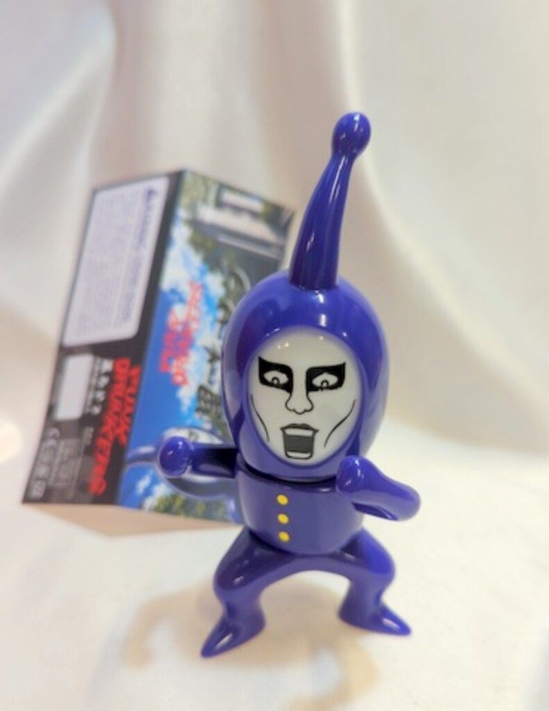 PUNKDRUNKERS 黒あいつ ソフビ パープル