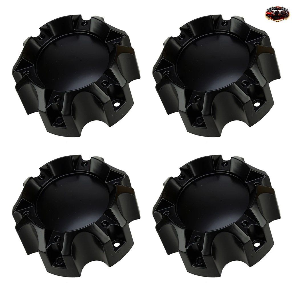 4個入り 6穴カーホイールタイヤセンターハブキャッププロテクターリムマットABS