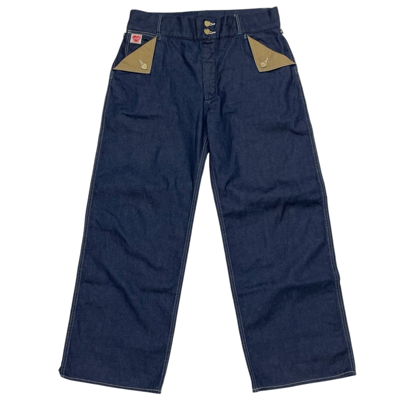 極美品 W36 TCB jeans Cathartt Painter Pants 10OZ ティーシービージーンズ キャットハート ペインターパンツ デニム 18,104円