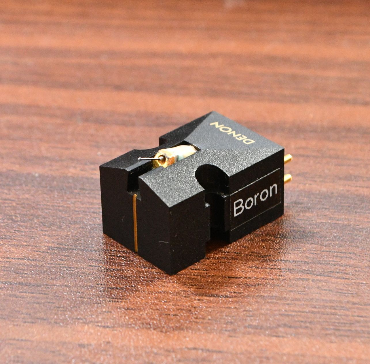 【音門】DENON DL-103R BORON MCカートリッジ　カンチレバーがボロン　針先新品