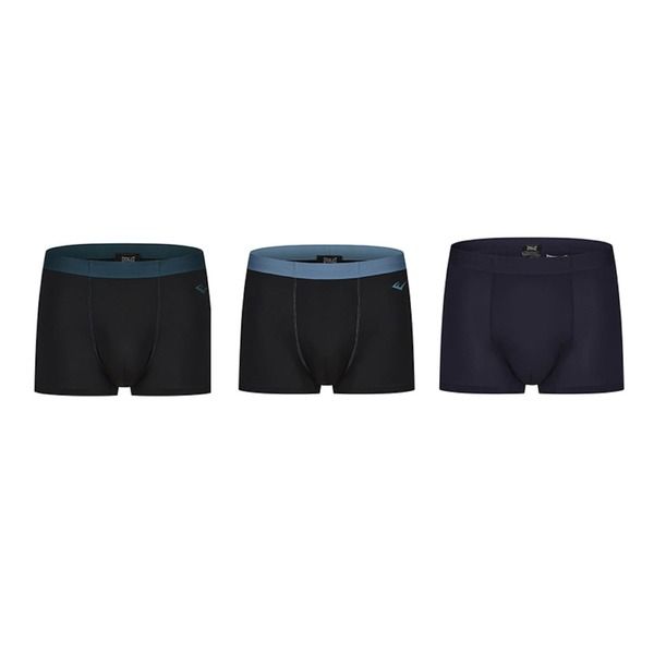 エバーラスト メンズ アンダーウェア ボクサーパンツ Everlast Mens 3Pk Boxers BlackMulti ブラック