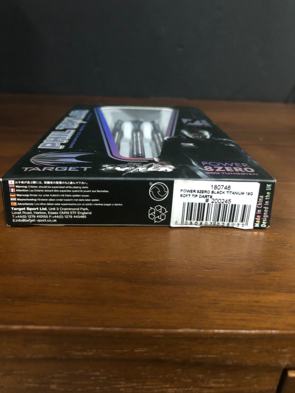 サ>ターゲット パワー エイトゼロブラックチタニウム フィル・テイラー