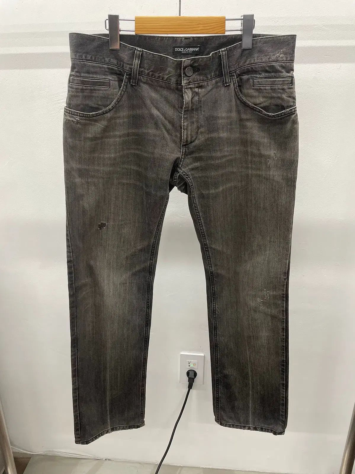 36インチ)ドルチェ＆ガッバーナ ウォッシュ デニム ズボン 7,833円
