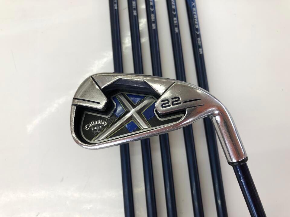 キャロウェイ　X-22 アイアン　X SERIES　SRフレックス　アイアンセット　中古　ゴルフドゥ！吹上店【最短即日発送】 14,445円