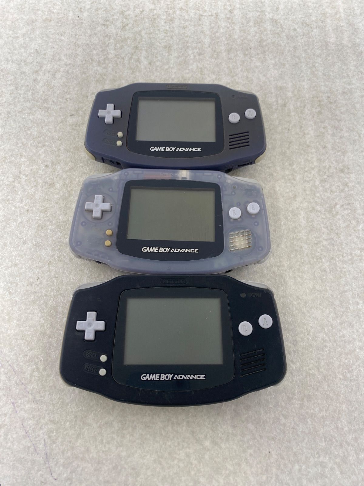ゲームボーイアドバンス　本体　ジャンク品　　3点
