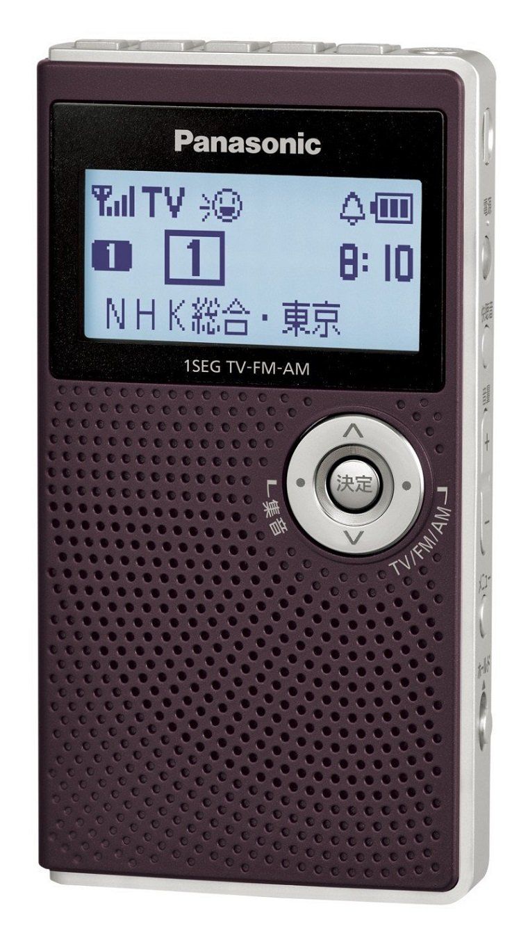 パナソニック ラジオ FM/AM/ワイドFM/ワンセグTV音声対応 ブラウン RF-ND50TV-T [本体]