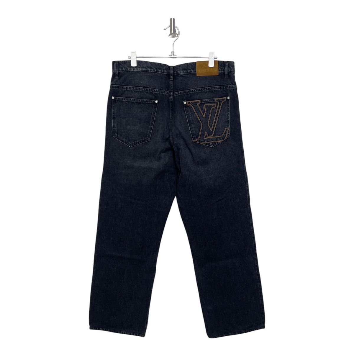 Louis Vuitton ルイヴィトン LV スケート フィット ブラックデニム デニム パンツ H00378