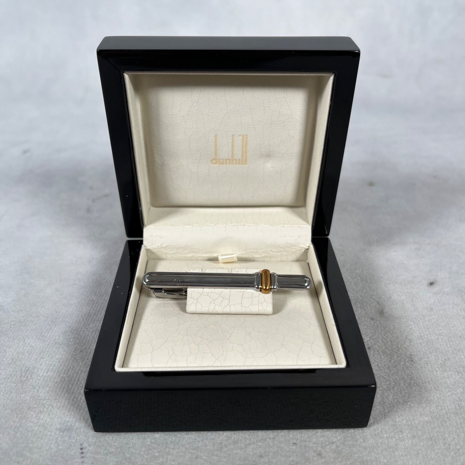 管2607-404】dunhill ダンヒル ネクタイピン シルバー 中古品 - メルカリ