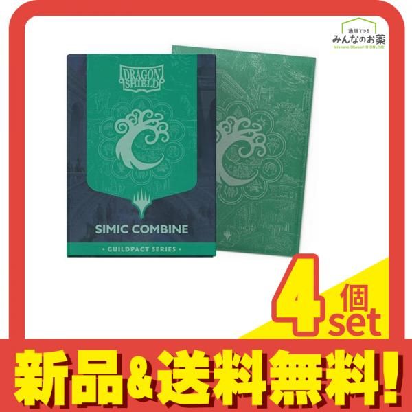 MTG×ドラゴンシールド マットデュアルアートスリーブ AT-16512 Simic Combine 100枚入 4個セット まとめ売り