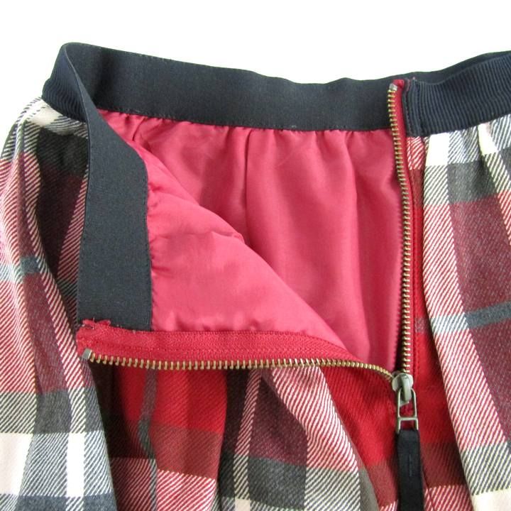 バーバリーブルーレーベル スカート ボトムス フレア ノバチェック柄