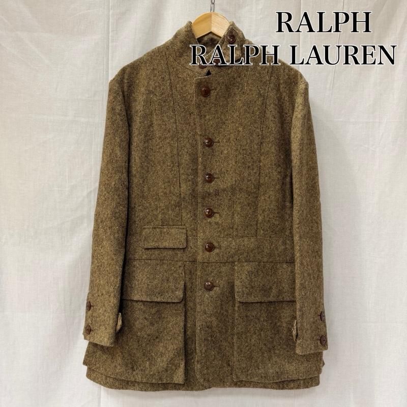 ラルフローレン ralph ralphlauren ノーフォークジャケット ツイード ブラウン 11号 インパクト21製 メンズ 11号 ISItems【USED】【古着】【中古】50164429