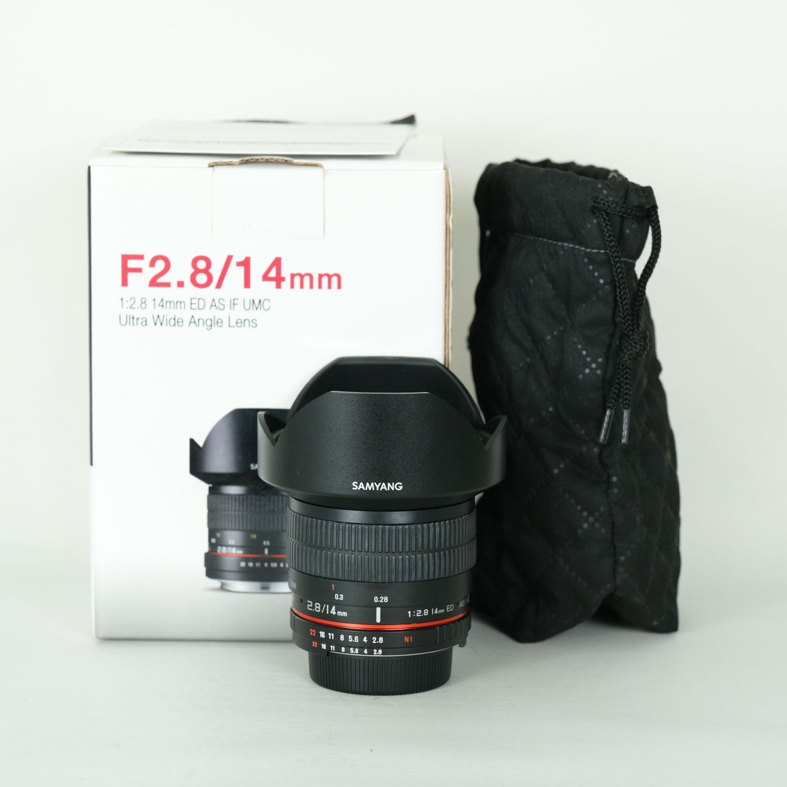 [良品] SAMYANG 14mm F2.8 ED AS IF UMC (ニコンF用) | Nikon Fマウント