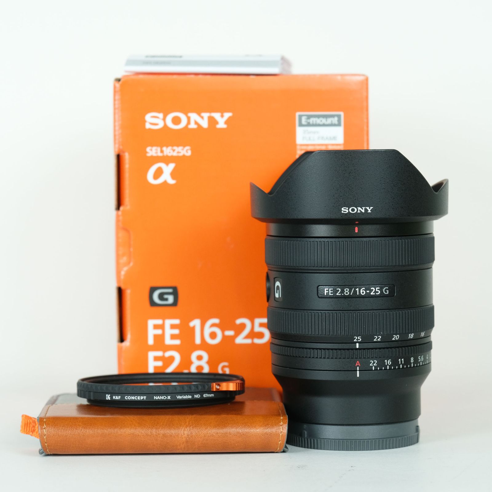 [美品 | 可変NDフィルター付] SONY FE 16-25mm F2.8 G SEL1625G | SONY Eマウント 86,350円