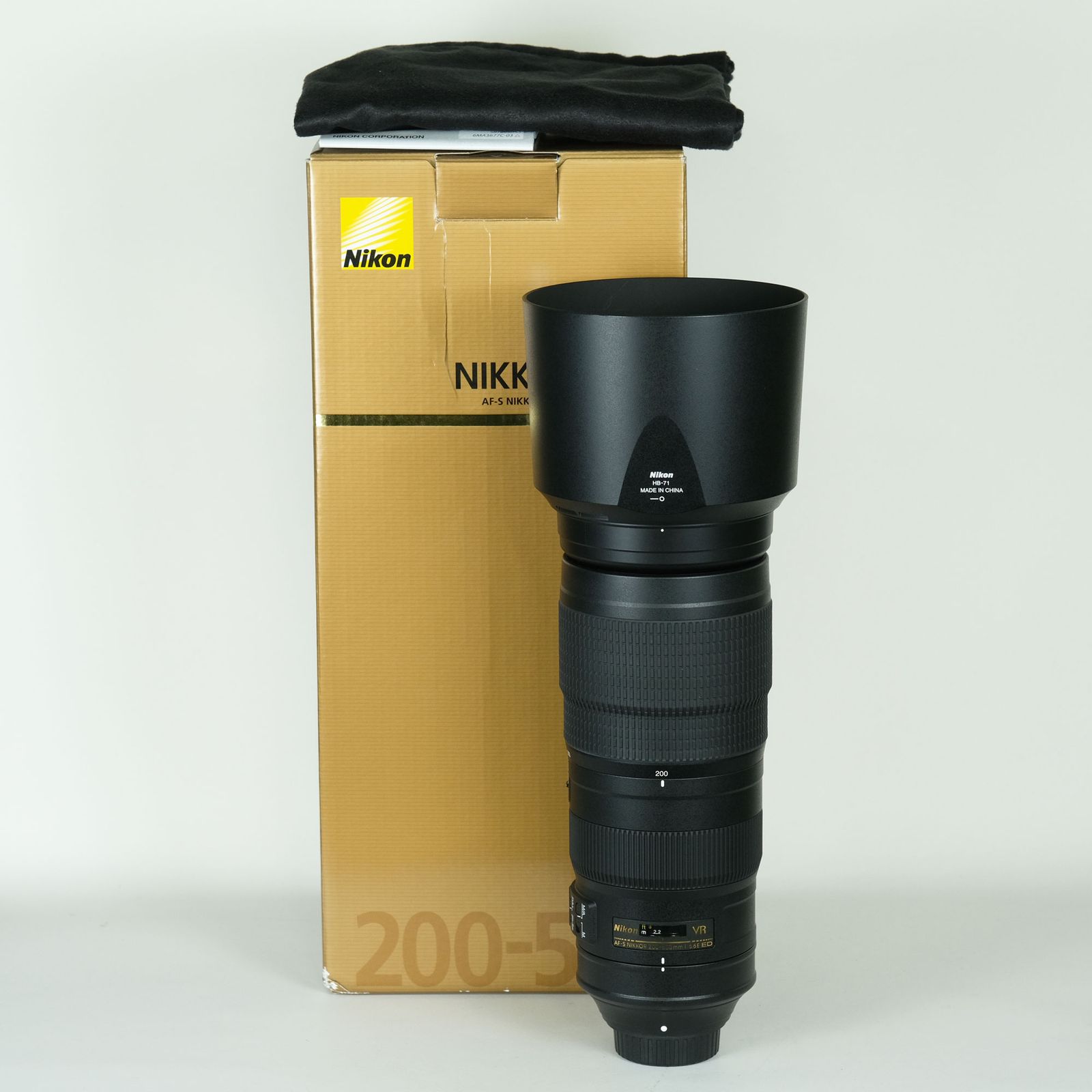 [美品] Nikon AF-S NIKKOR 200-500mm f/5.6E ED VR | Nikon Fマウント
