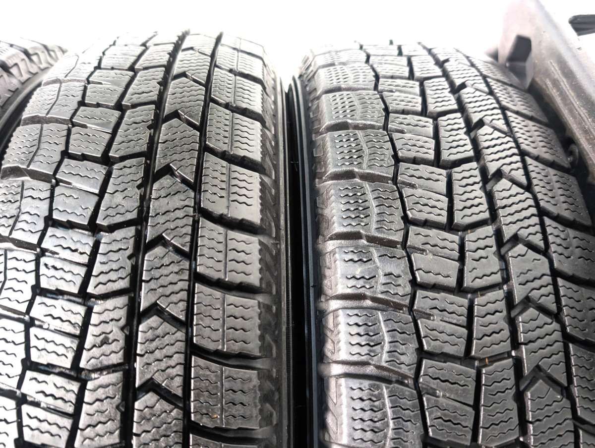 155/65R14 ダンロップ ウィンターマックス WM02 スズキ純正 14x4.5 45