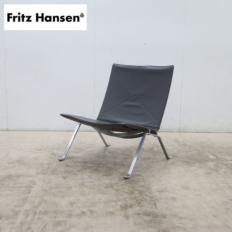 Fritz Hansen フリッツ・ハンセン PK22 Lounge Chair ラウンジチェア ヴィンテージ レザー/革 ポール・ケアホルム 68万 名作品 ② 225,000円