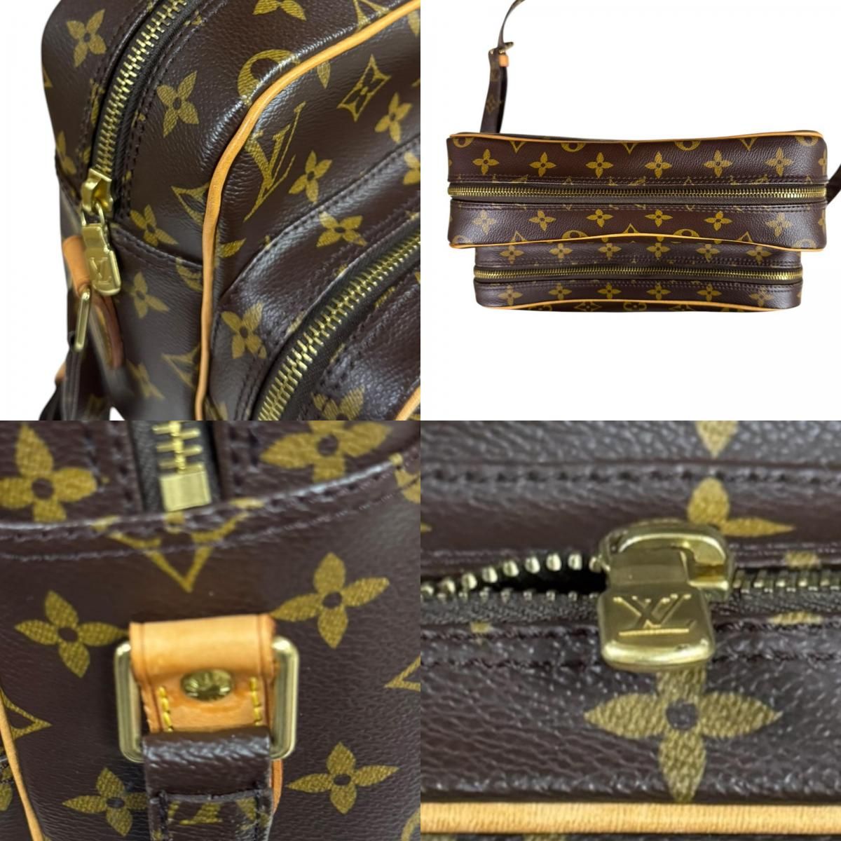 ルイヴィトン ナイル LV モノグラム ショルダーバッグ モノグラム