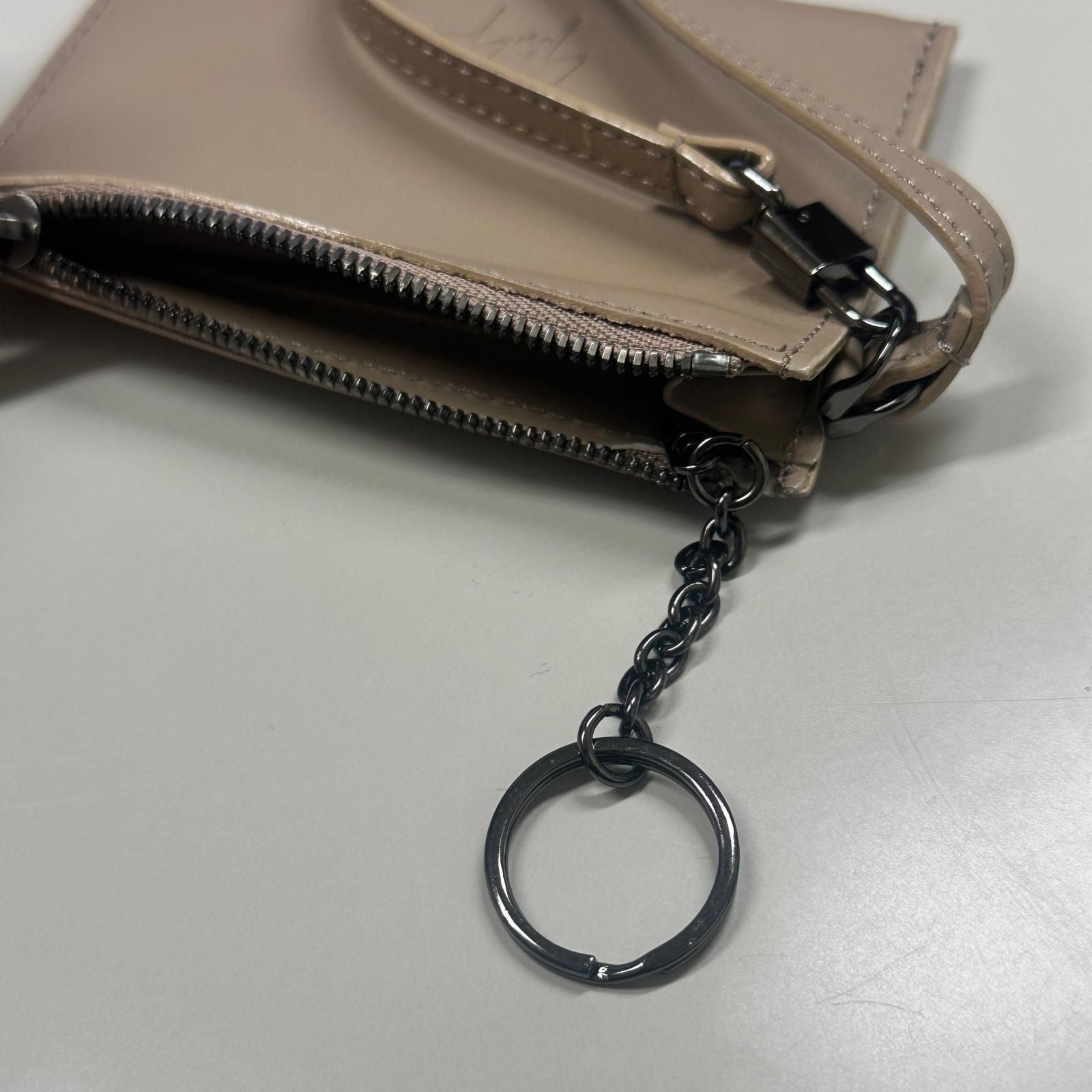 参考上代28600円 未使用 discord Yohji Yamamoto key wallet ケース ポーチ ディスコード ヨウジヤマモト DO-A86-707-3-02  グレージュ F （17652M） 参考上代28600円 未使用 discord Yohji Yamamoto key wallet コイン