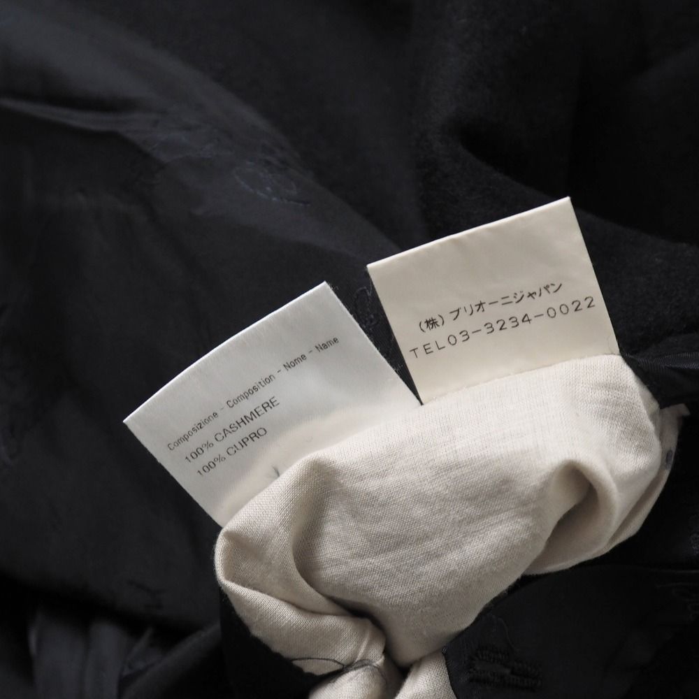 □美品□Brioni ブリオーニ コート サイズ44 総カシミヤ チェスター