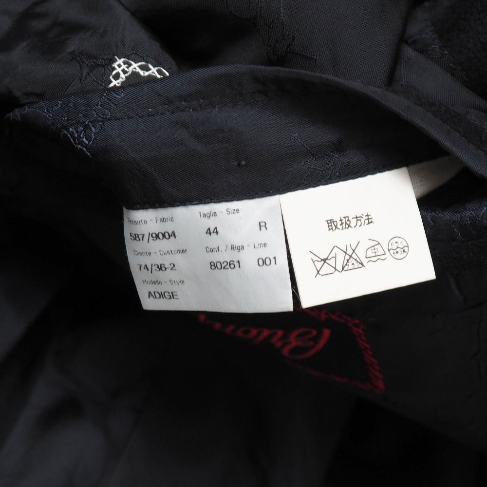 □美品□Brioni ブリオーニ コート サイズ44 総カシミヤ チェスター