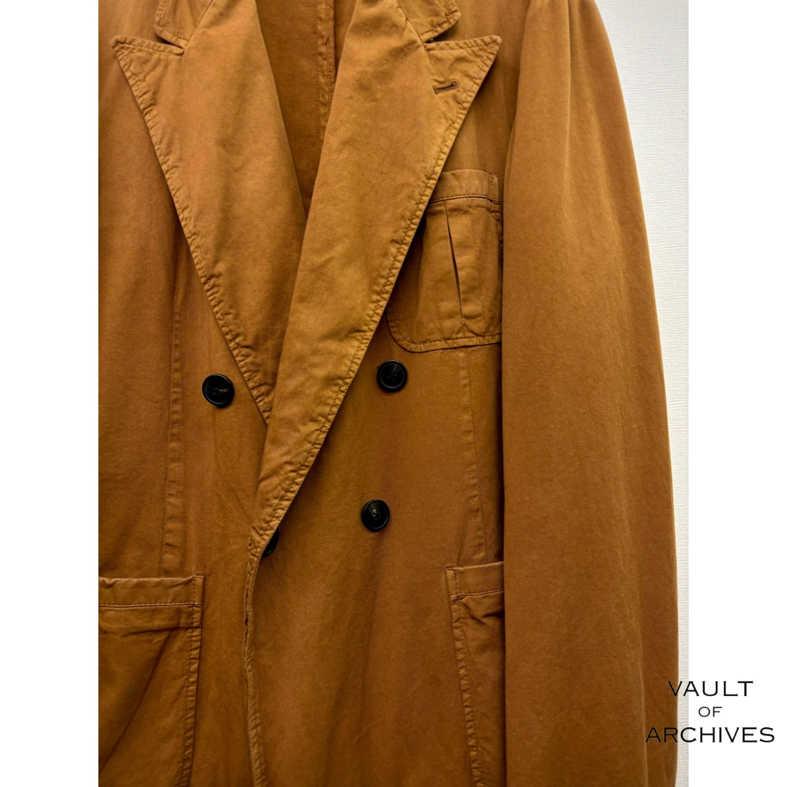 DRIES VAN NOTEN ドリスヴァンノッテン｜UA栗野氏着 オーバーダイダブルジャケット