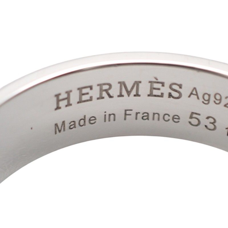 エルメス HERMES コリエドシアン PM 13号 H115607B リング 指輪 保存箱