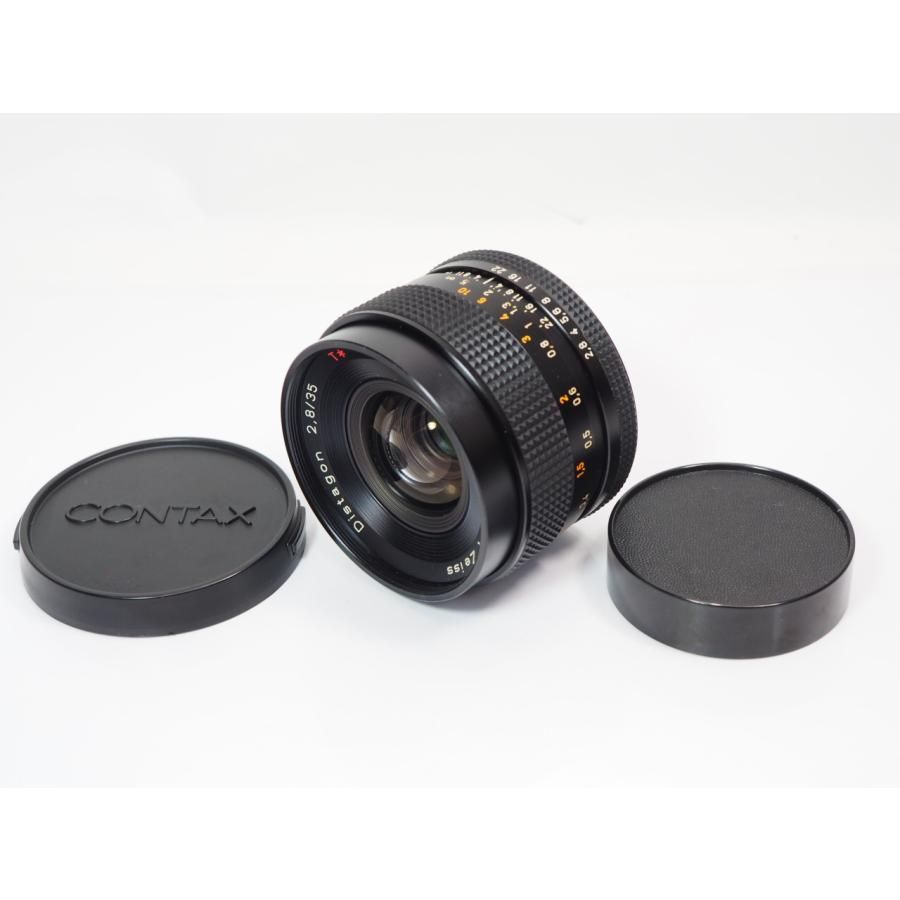 Free Shipping CONTAX Cari Zeiss Distagon 35mmF2.8 AEJ Contax Lens [Tube CX9374] [Camera Taiseido]