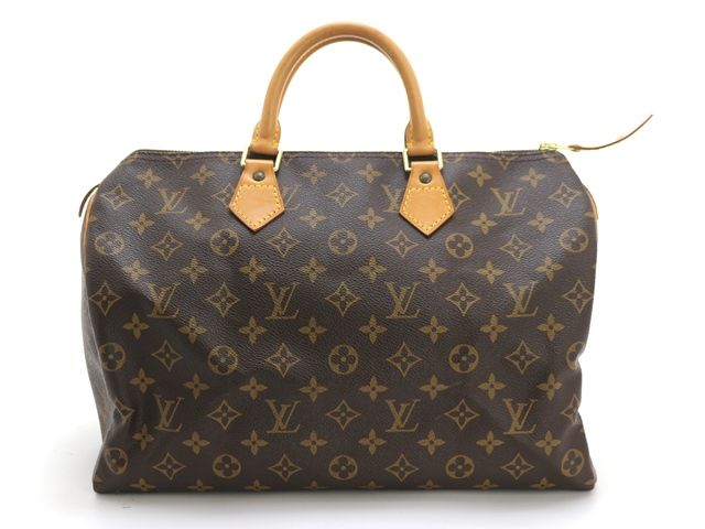 LOUIS VUITTON ルイ・ヴィトン スピーディ35 モノグラム M41524 ボストンバッグ モノグラムキャンバス ブラウン ユニセックス【中古】【200】2148104047564 68,607円