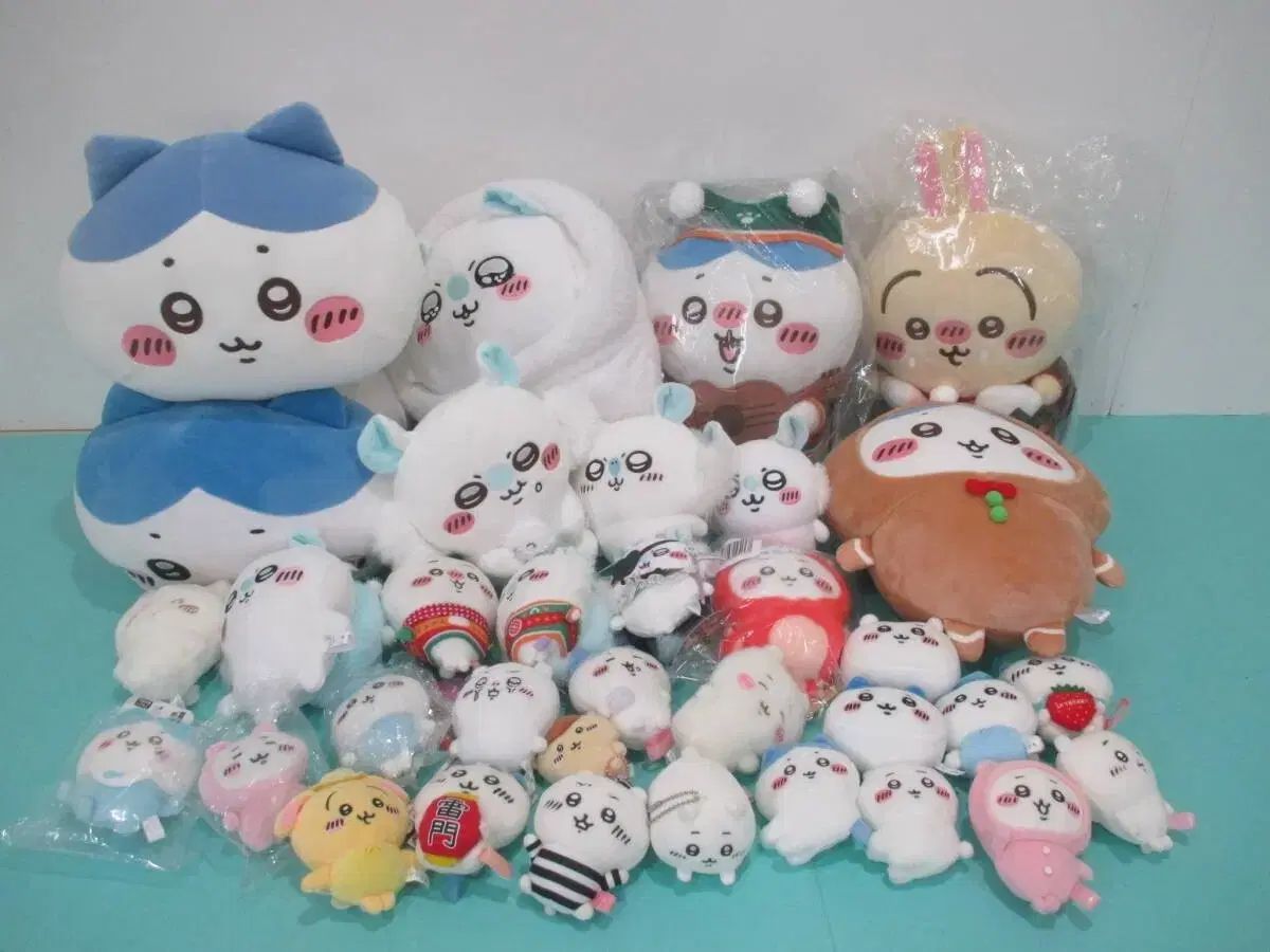 ちいかわ ぬいぐるみ まとめ モモンガ ハチワレ うさぎ