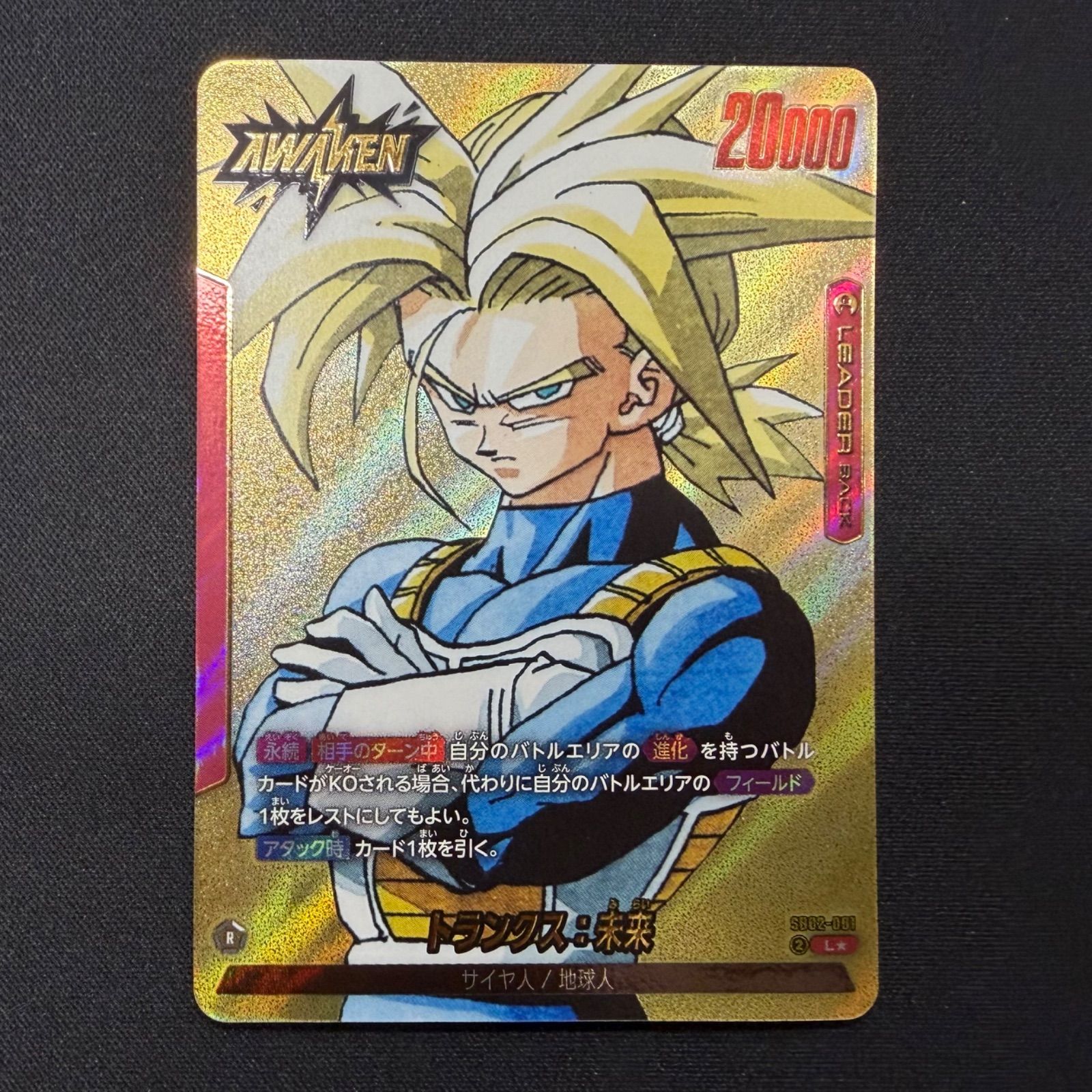 美品】SB02-001 トランクス:未来 リーダーパラレル - メルカリ