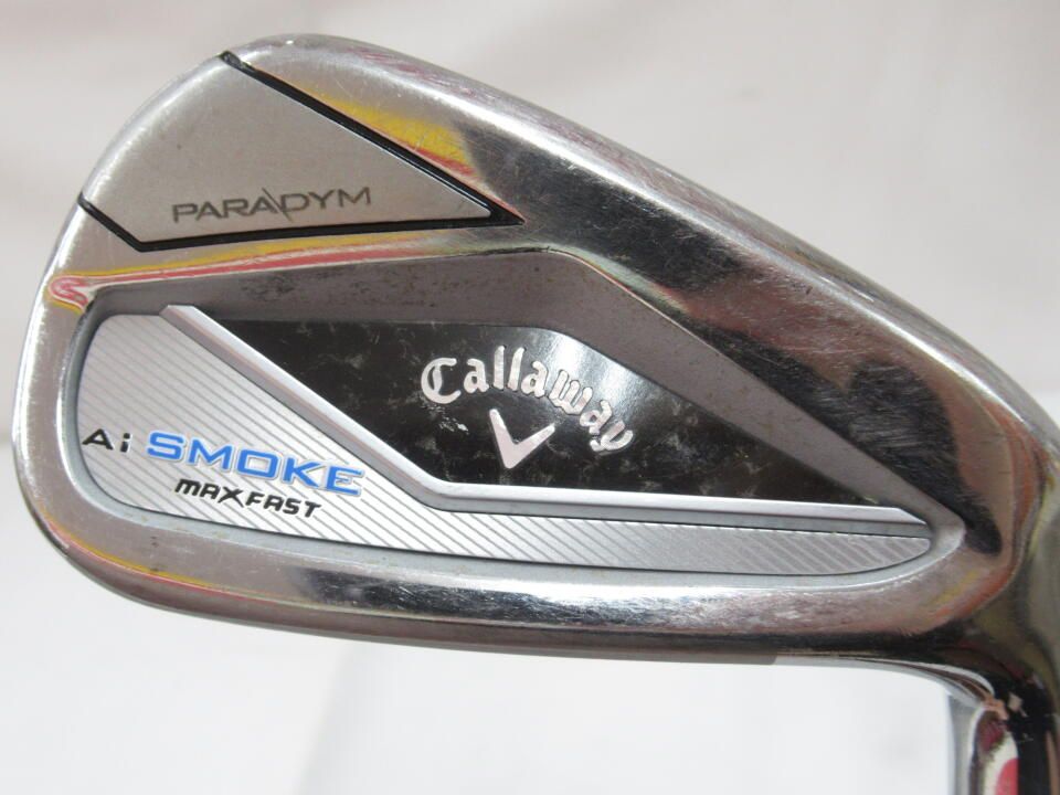 キャロウェイ　PARADYM Ai SMOKE MAX FAST　TENSEI 40 for Callaway(Ai SMOKE)　Sフレックス　アイアンセット　中古　ゴルフドゥ！岡崎上里店【最短即日発送】